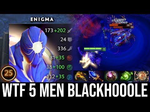 WTF ENIGMA 5 MEN BLACK HOLE MAKE AN INCREDIBLE COMEBACK - The Best Enigma Moment DotA 2