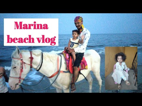 Marina beach - midhuna visit Marina beach|midhu cooking vlog