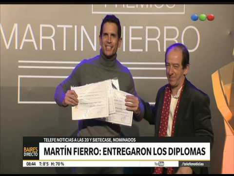 Entregaron los diplomas de los Martín Fierro – Telefe Noticias