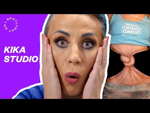 TOP ASTONISHING MAKEUP ILLUSIONS AND BODY PAINT | SPOTLIGHT ON KIKA STUDIO