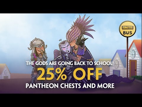 SMITE - Back to School Sale (Now - August 31st)