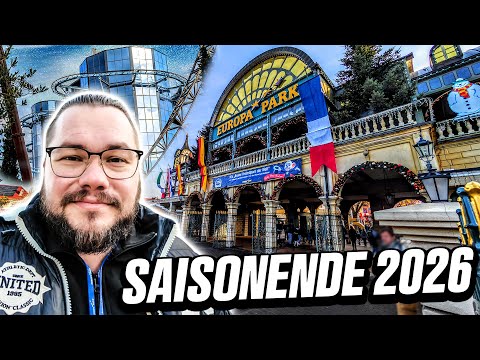 Der TRAURIGSTE Tag im EUROPA-PARK… letzter Parktag vor Winterpause🥀