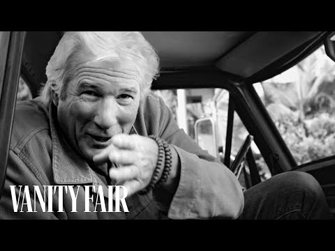 Richard Gere Reminsces with Bruce Weber At His Vanity Fair Hollywood Portfolio Photoshoot