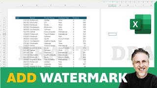 How to Add a Watermark in Excel: Text or Picture