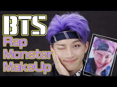 BTS 防彈少年團 [Not Today] Rap Monster 仿妝 (Feat. Ssin씬님) | RickyKAZAF