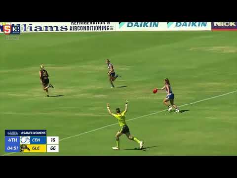Rd 5 Hostplus SANFLW Snapshot - Central's Caitlin Wendland goals on the run