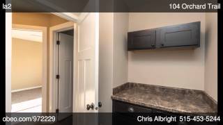 preview picture of video '104 Orchard Trail Norwalk IA 50211 - Chris Albright - IOWA REALTY - JORDAN CREEK OFFICE'