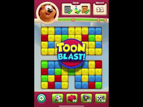 TOON BLAST Levels 2993 - 3000 [No Boosters]