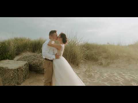 Ema & Colton, Adventurous Beach Elopement in Hampton, Virginia