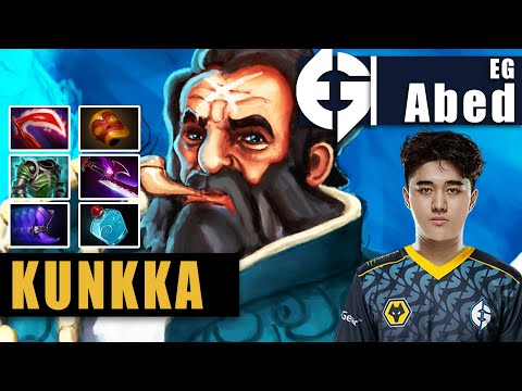 Kunkka Mid | EG.Abed | ABED KUNKKA CLASSIC MID BULLY BUILD NO MERCY | 7.31c Gameplay Highlights