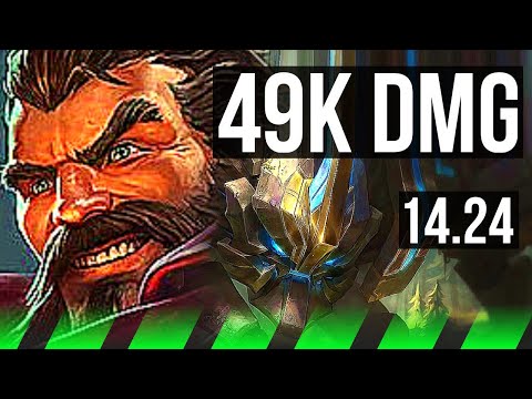 GRAVES vs SKARNER (JGL) | 49k DMG, 12/6/18 | NA Grandmaster | 14.24