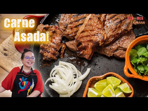 Authentic Grilled Carne Asada! | Tex-Mex Queen