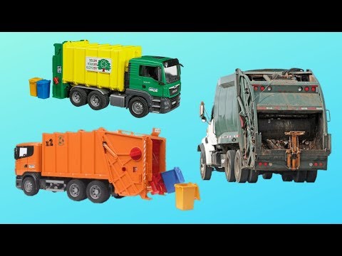 Garbage Trucks Compilation  | Fun With Garbage Trucks