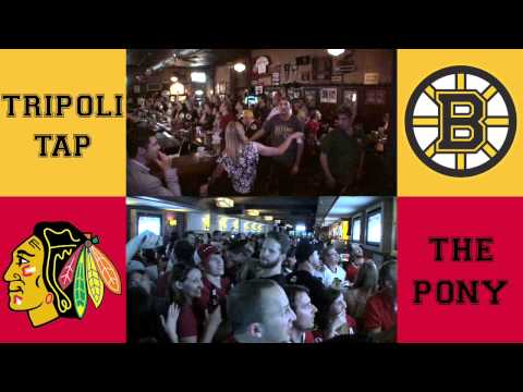 Blackhawks vs. Bruins Stanley Cup Final: A tale of two bars