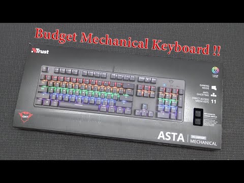 Trust Asta Mechanical Budget Keyboard !