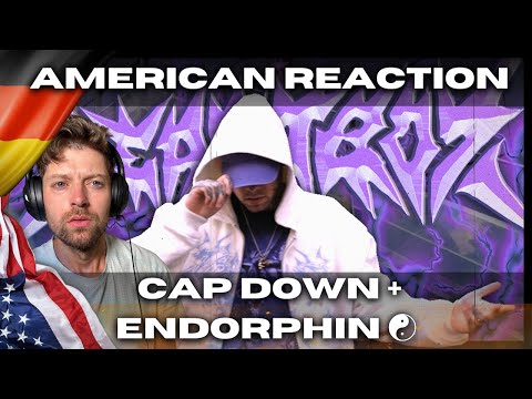 AMERICAN REACTS to GERMAN RAP! TJ_beastboy - CAP DOWN + ENDORPHiN ☯️
