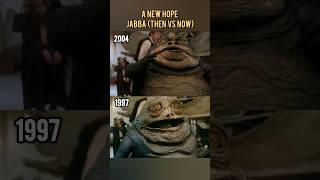Download lagu Star Wars A New Hope | Jabba The Hutt  (Then vs Now) 1997 version - 2004 Updated version #shorts mp3