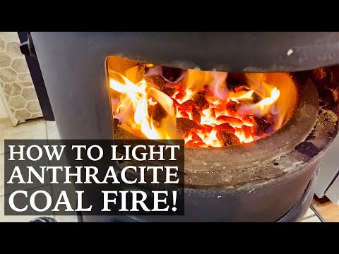 How to Light an Anthracite Coal Fire
