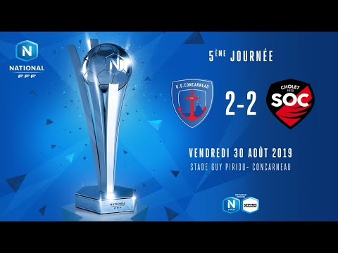 J5 : US Concarneau - SO Cholet (2-2), le résumé | National FFF 2019-2020
