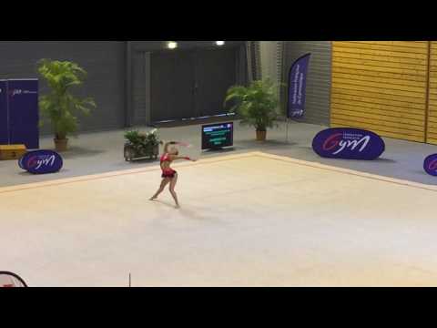 Elise Andriesse massues - Nat B 18 ans et + - France Chambéry 2017