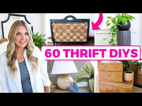 60 Thrift Store DIY's...Get a High-End Look for Less