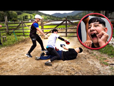 O MINI HATER PERDEU UM DENTE NESSA LUTA