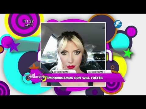 ¡Will Fretes le dedica una canción a Carmiña Masi!