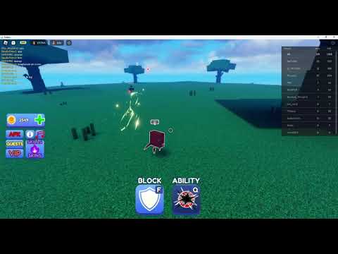 Trying pull in blade ball