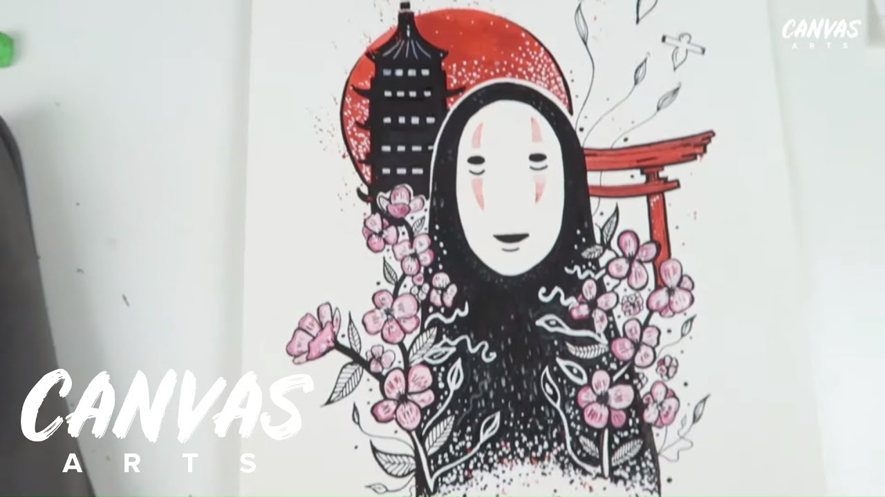 Spirited Away Watercolor Painting Tutorial | Studio Ghibli