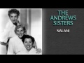 THE ANDREWS SISTERS - NALANI - Music Legends Book THE ANDREWS SISTERS - NALANI