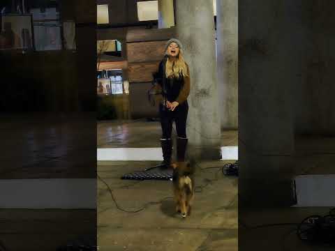 Thumbnail for Sammie Jay buskin at Covent Garden in London. Amy Winehouse cover Back to Black by Amy Winehouse