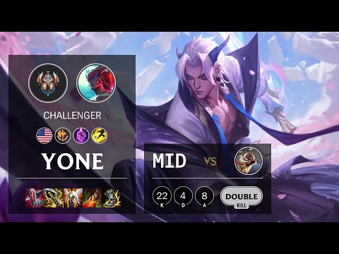 Yone Mid vs Corki - NA Challenger Patch 11.18