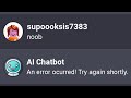 Roblox Chat With AI