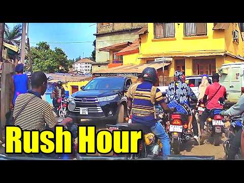 RUSH HOUR FROM WILKINSON ROAD TO FREETOWN EAST - 🇸🇱 Roadtrip 2025 - Explore With Triple-A