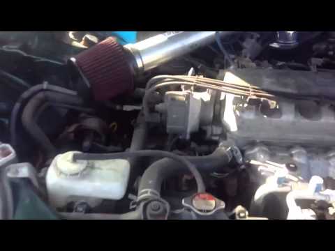 Stock air intake Vs. Short ram intake(sound) honda civic 99