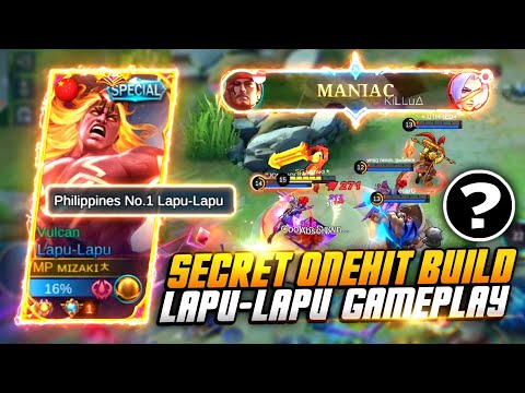 BEST ONEHIT BUILD AGGRESSIVE LAPU-LAPU!!!