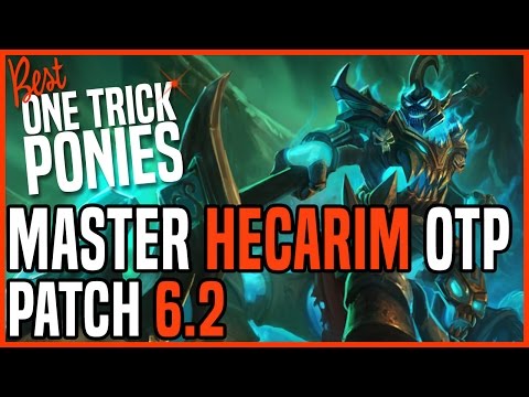 Patch 6.2 Hecarim Top OTP - Matchup: Gangplank - Ranked Master NA