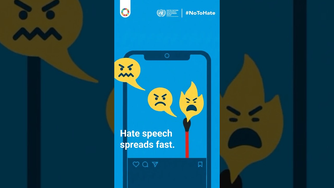 International Day for Countering Hate Speech: Countering Hate, Building Trust #NoToHate