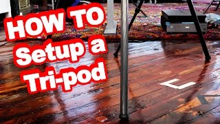 Tips For How To Setup Your Digital Camera On A Tripod: Tutorial