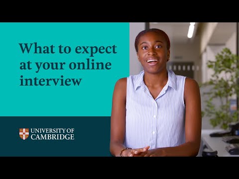 What to expect at your online interview