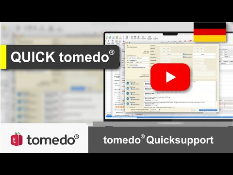 HzV Kurzschulung - Einschreibung, Abrechnung, Teilnehmerverzeichnis – tomedo® (Quick Support)