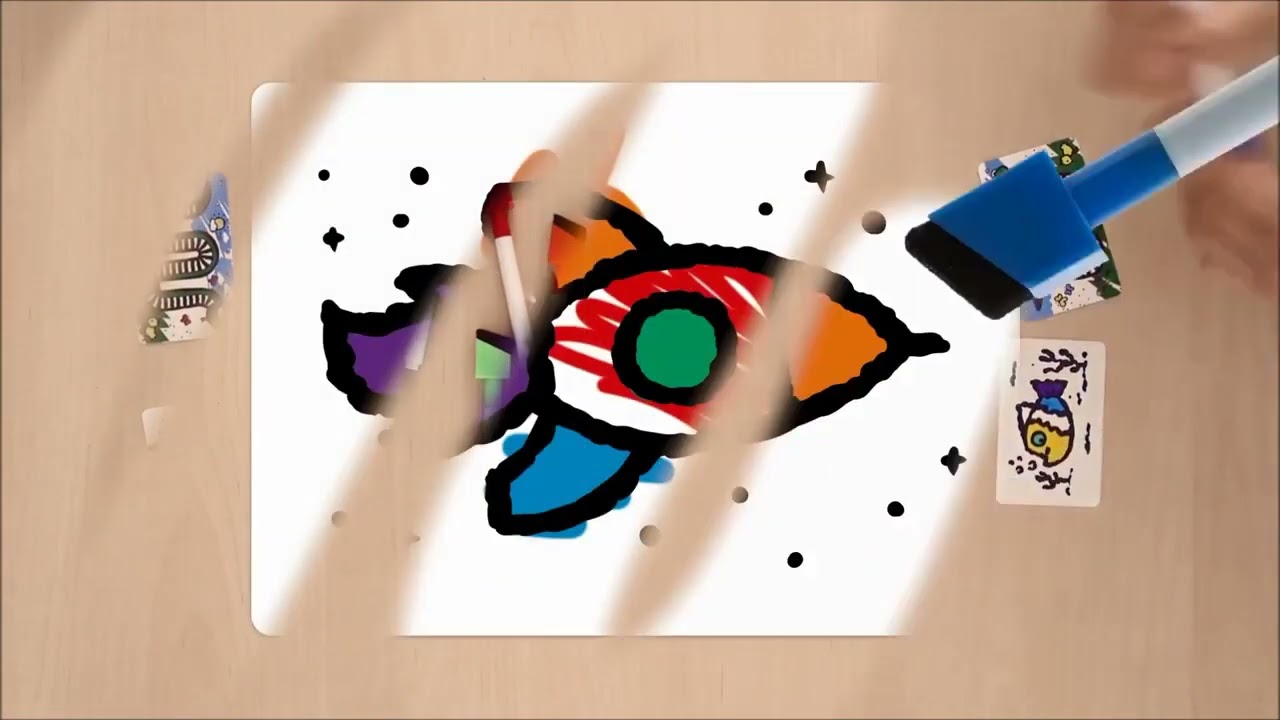 Speed Colors társasjáték videó