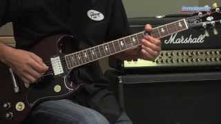 Video thumbnail for Gibson Angus Young SG Electric Guitar Demo - Sweetwater Sound by Sweetwater
