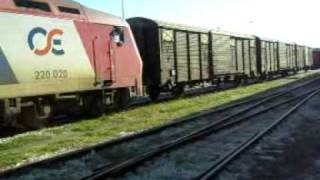 preview picture of video 'Greek Railways Macedonia - ADtranz DMU in Drama'