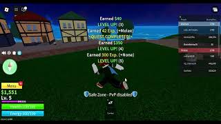 Roblox Blox Fruits Gameplay (part 1) [FIRST TIME PLAYING]