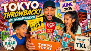 Japan's Most Nostalgic Snacks? TokyoTreat June Unboxing (Tokyo Throwback)