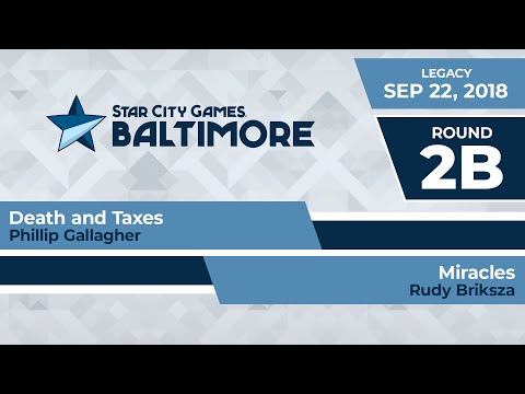 SCGBALT: Round 2b - Phillip Gallagher vs Rudy Briksza | Legacy