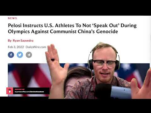 Pelosi Tells Olympic Athletes to KEEP their MOUTHS SHUT in China