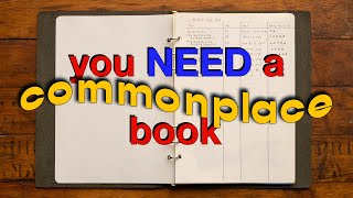 You NEED a Commonplace Book 📕The Past, Present and Future of Commonplacing
