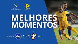 Melhores Momentos Maguary 1x1 Retrô | Campeonato Pernambucano 2026 | Jogo de ida das eliminatórias